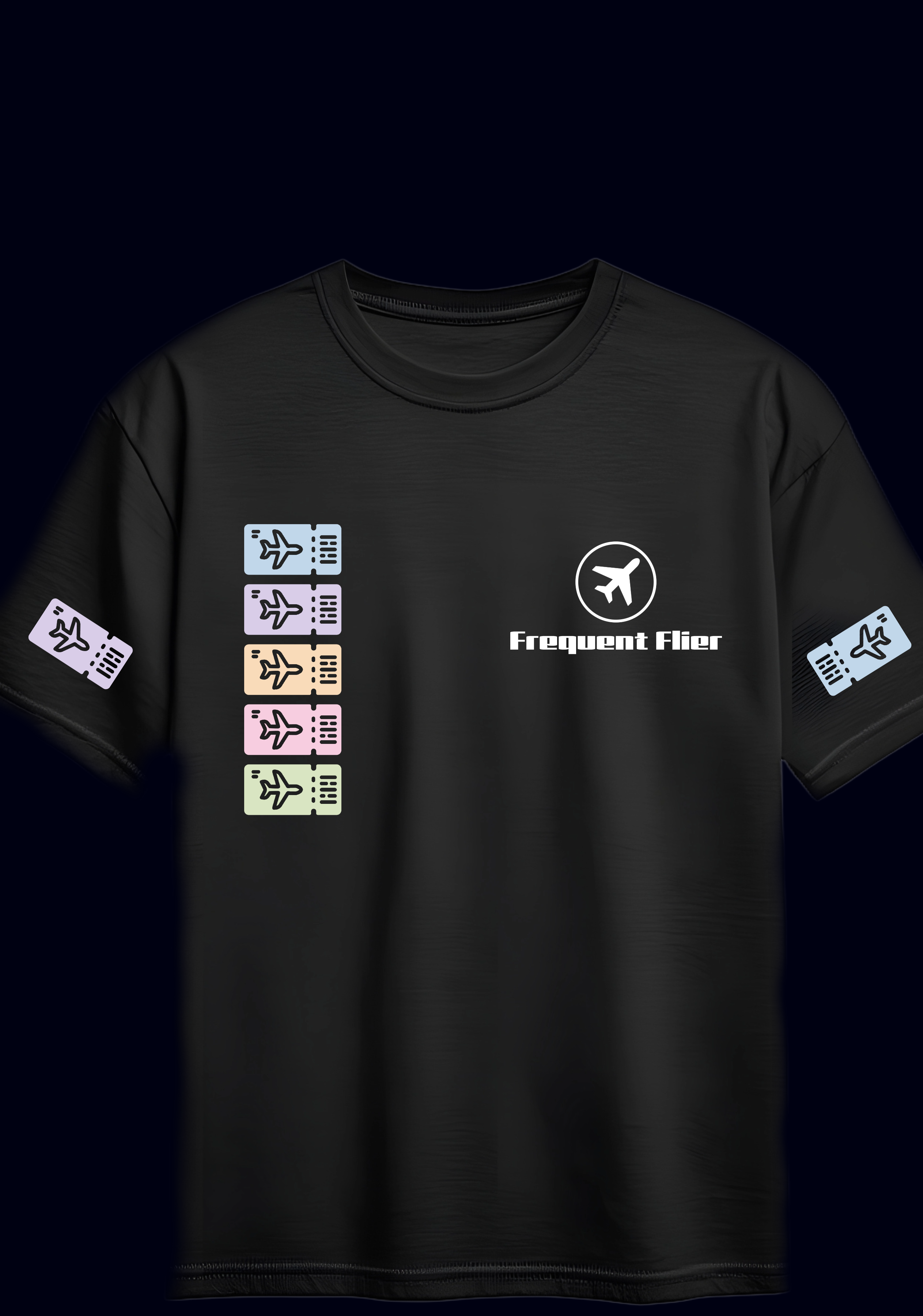 frequent flier - oversized shirt
