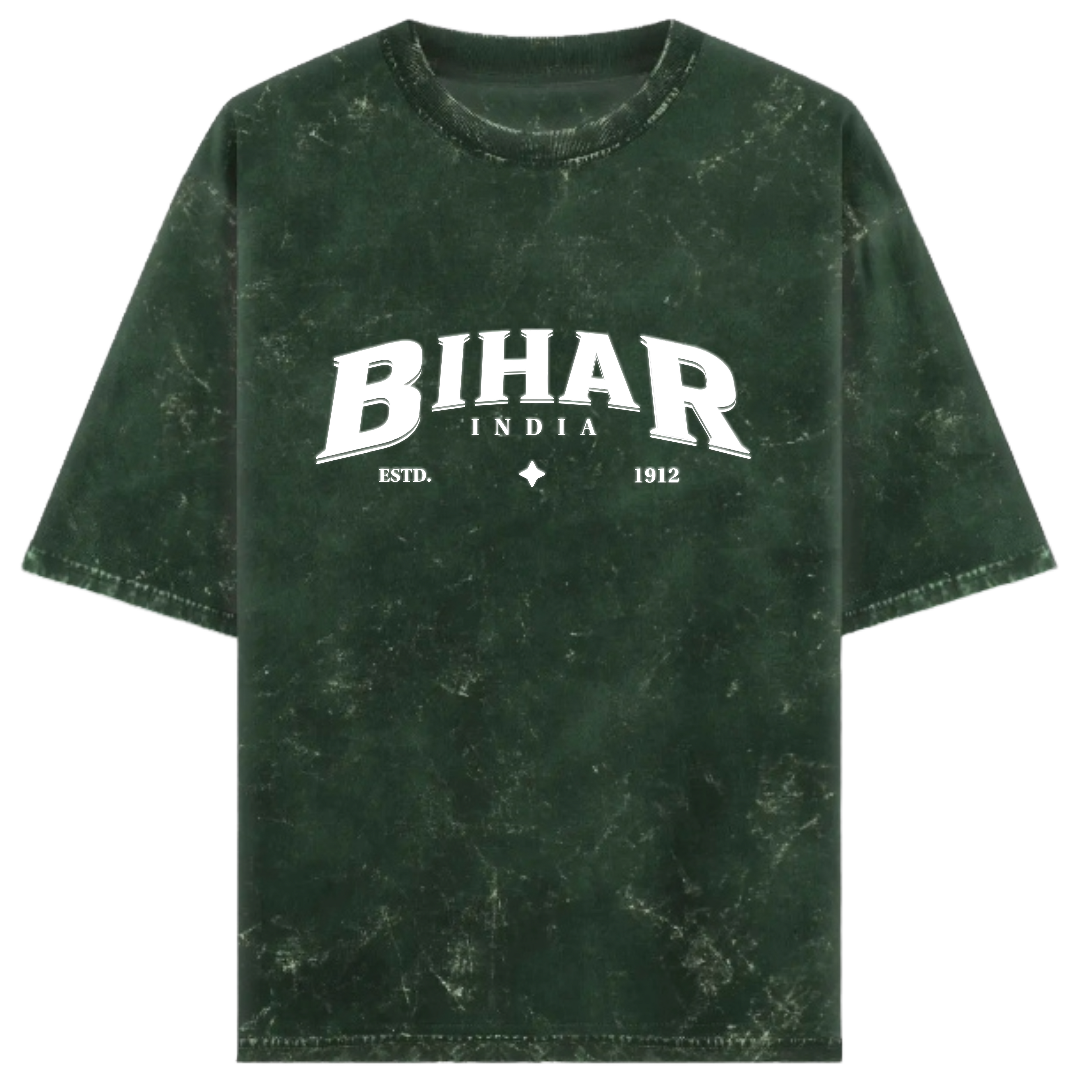bihar - acid washed oversized tee