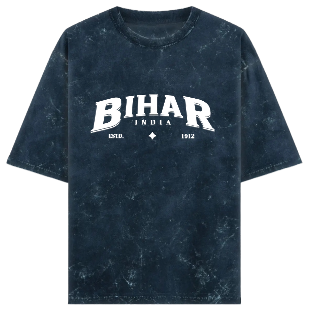 bihar - acid washed oversized tee