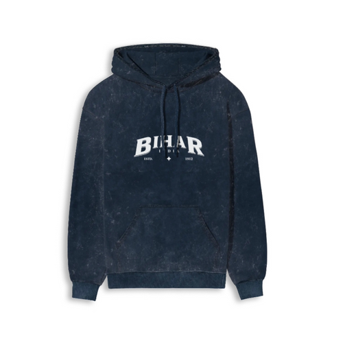 bihar - acid washed hoodie