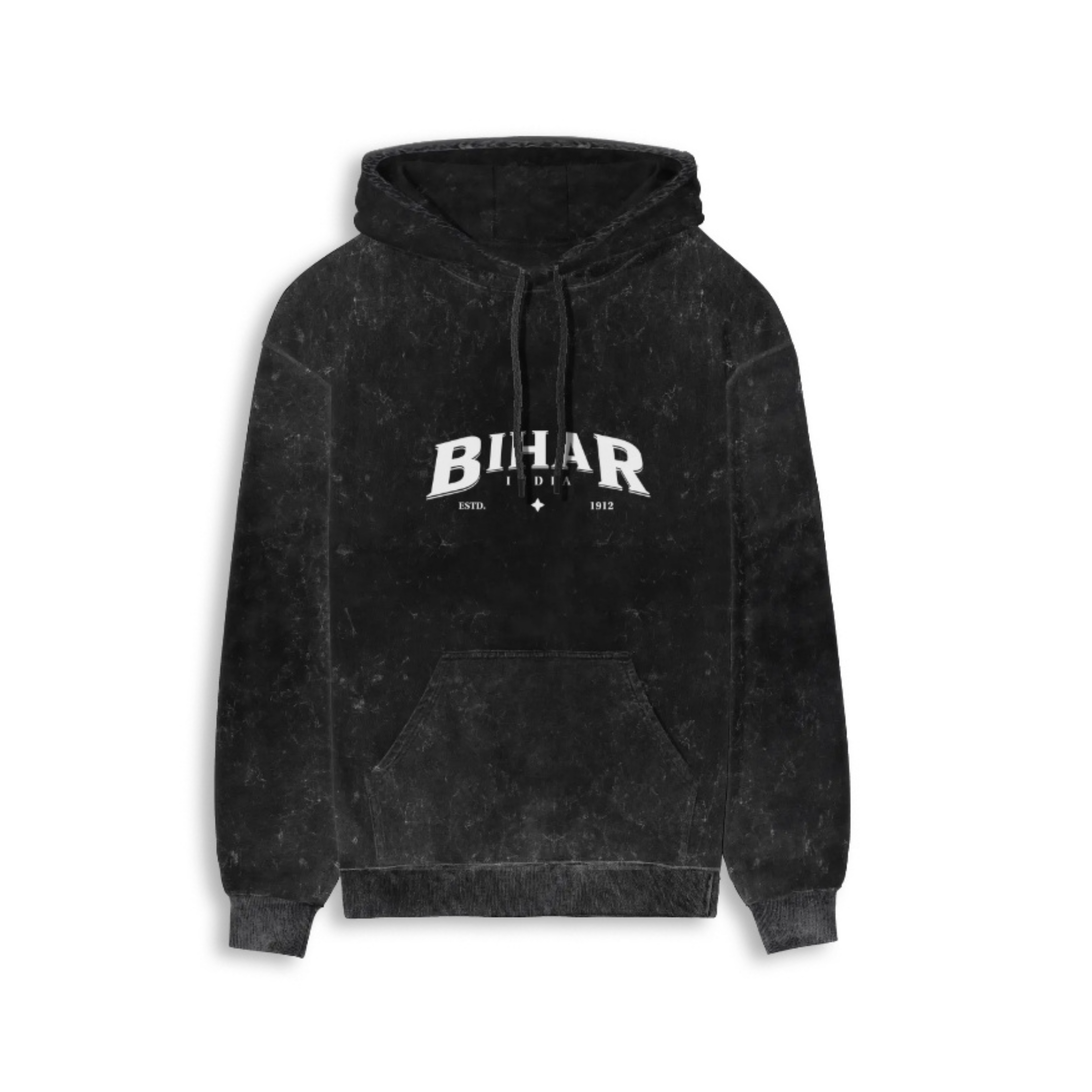 bihar - acid washed hoodie