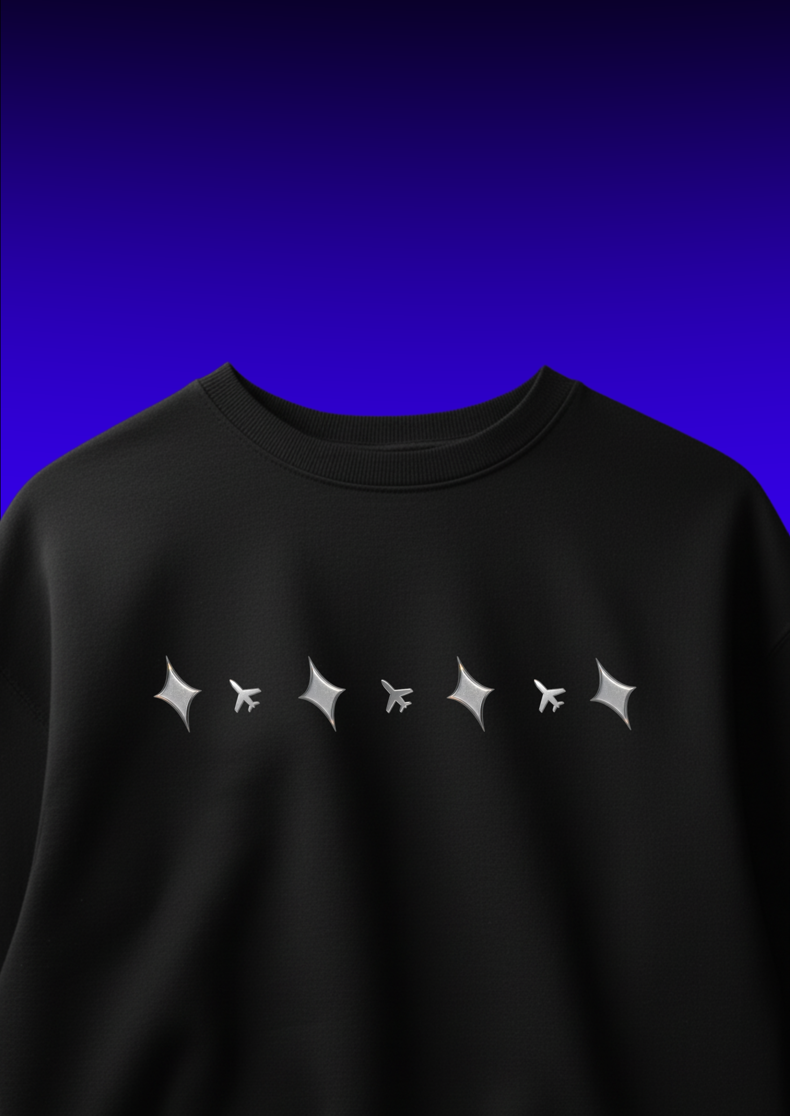 diamond plane - oversized tee
